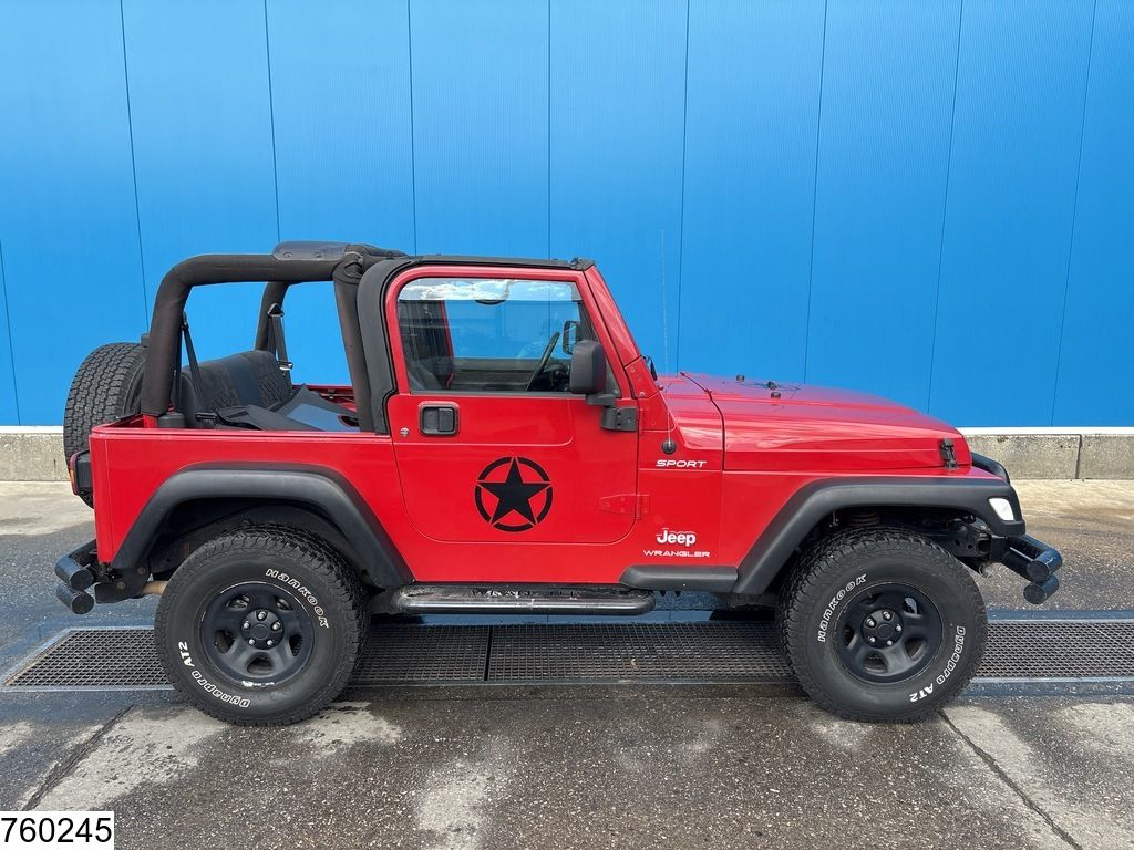 Jeep 4.0i Soft cabrio 4x4 Wrangler 4x4, Winch, Automatic