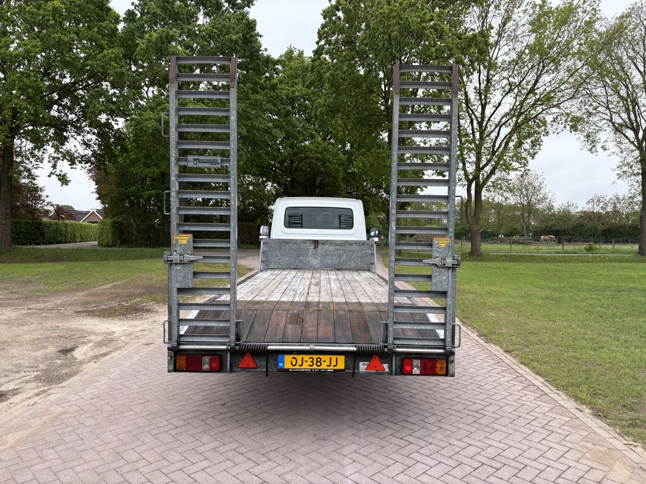Be trekker iveco 40C18 EURO 6 clixtar oprijwagen 5210 LADEN