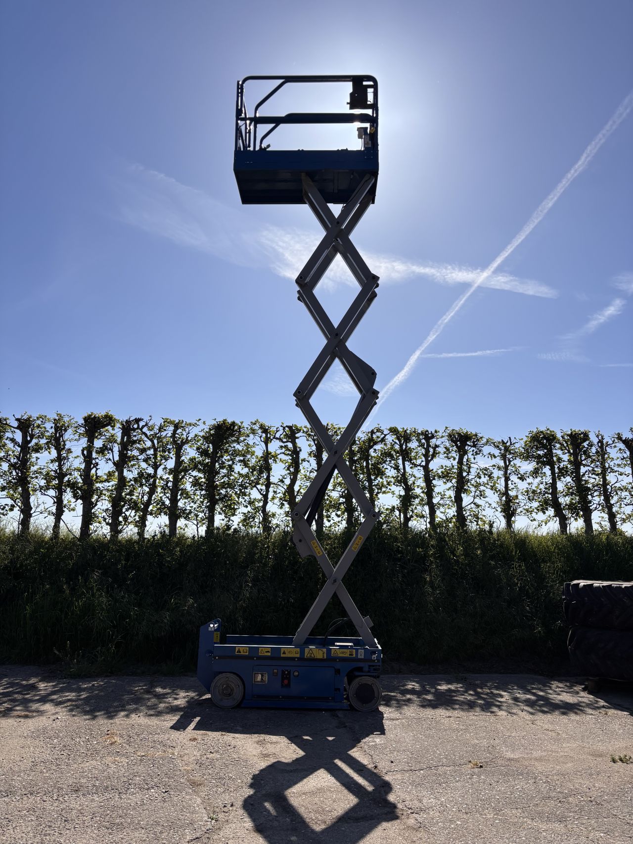 Elektrische schaarhoogwerker - 7,8m werkhoogte - 2022 - 166 uur