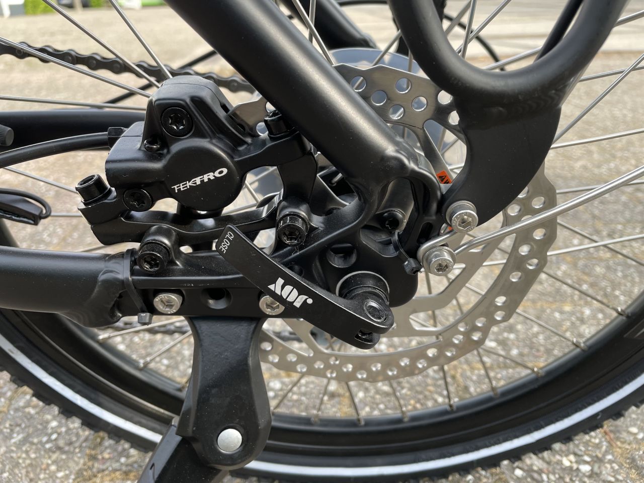 DEVRON elektrische vouwfiets dames heren DEMO model op=op!