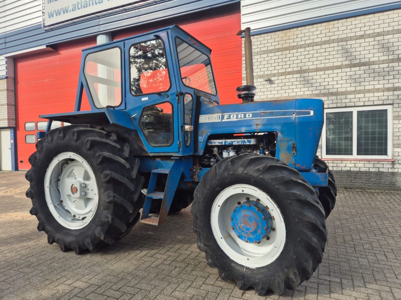Ford 8000 met Dual Power en Turbo
