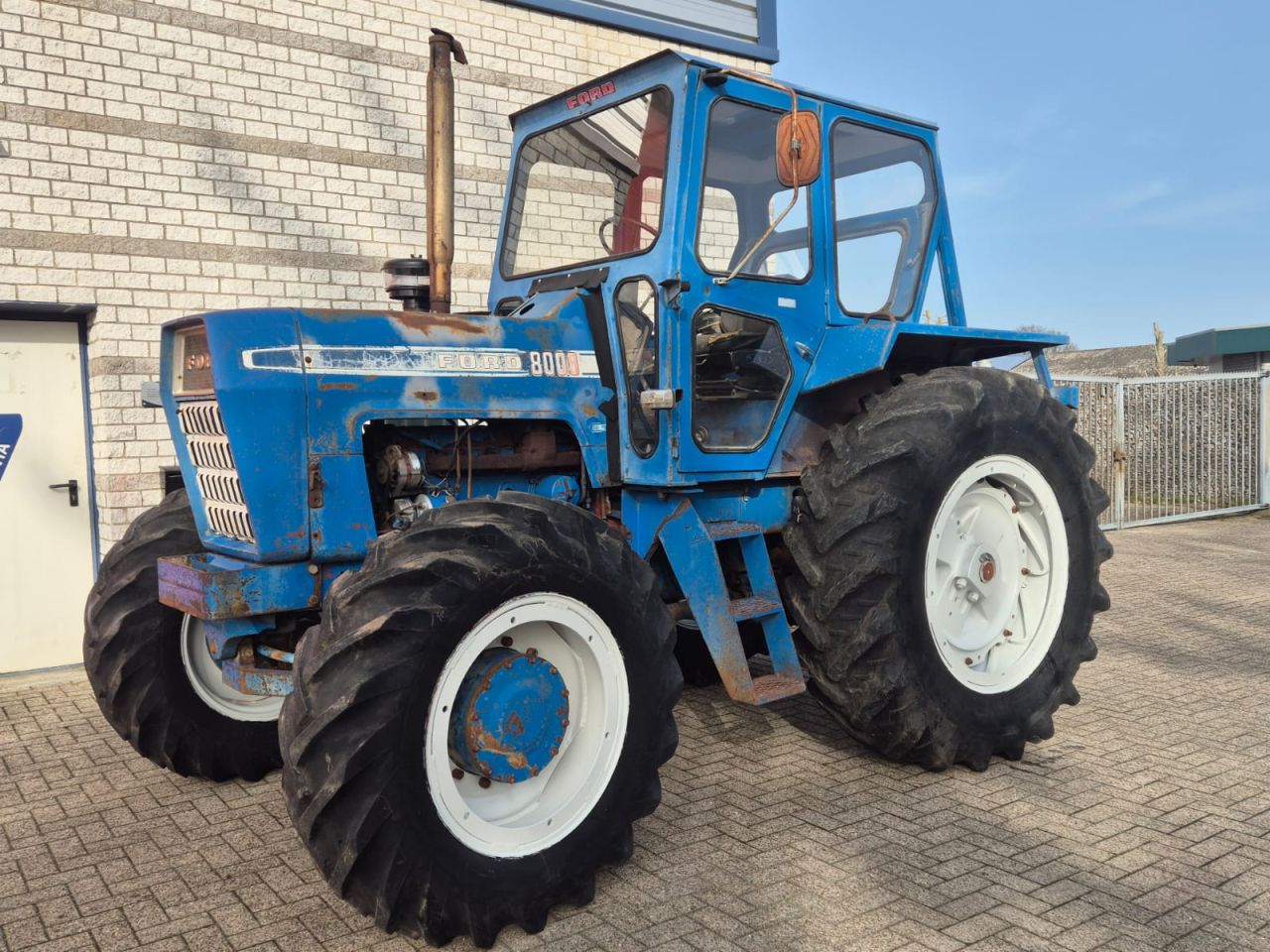 Ford 8000 met Dual Power en Turbo