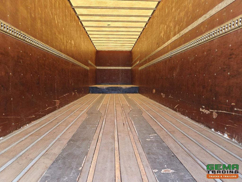 Floor FLSDO-12-10H1 1-Achser BPW gelenkt – City 11,5 M – Semi – Aluminiumkarosserie – Hartholzboden – Neu lackiert