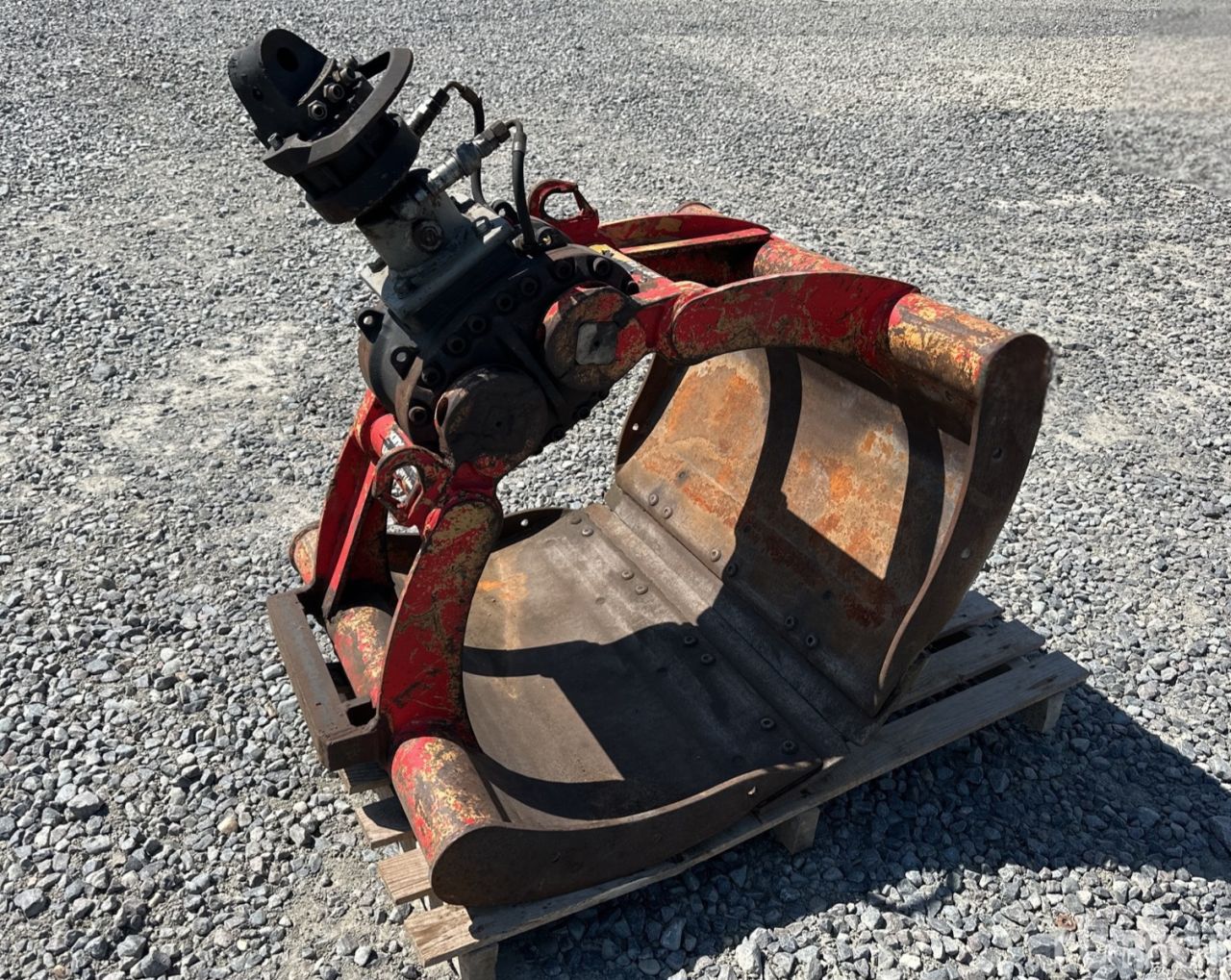 Kinshofer H605U HPX schalengrijper autolaad knijper