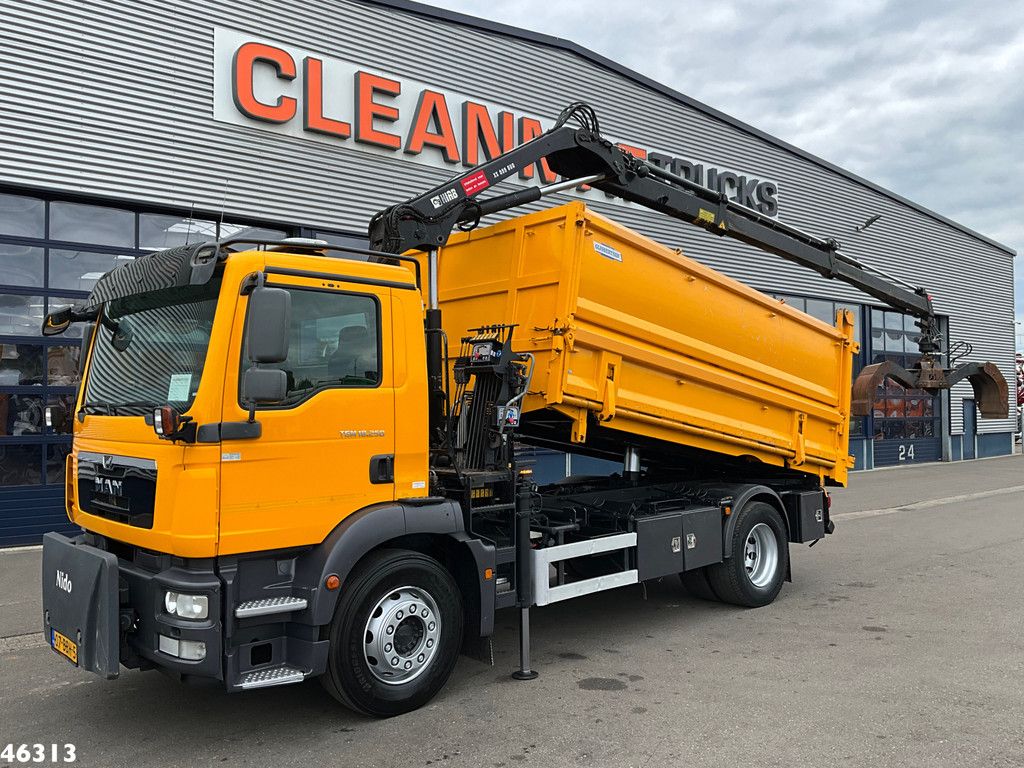 Man TGM 18.250 Hiab 10 Tonmeter laadkraan Just 212.694 km!