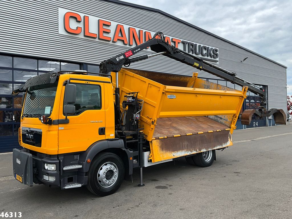 Man TGM 18.250 Hiab 10 Tonmeter laadkraan Just 212.694 km!
