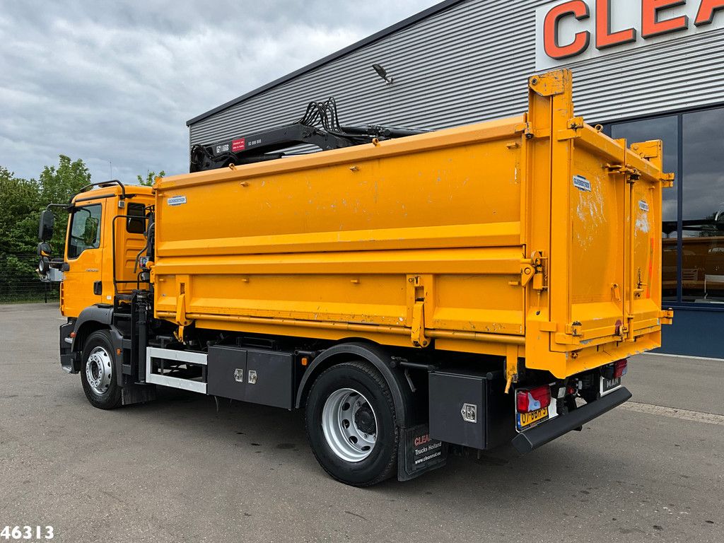 Man TGM 18.250 Hiab 10 Tonmeter laadkraan Just 212.694 km!