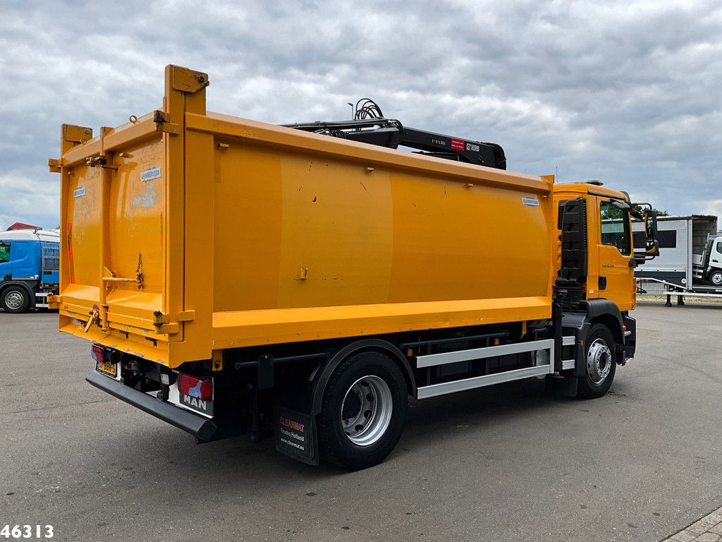 Man TGM 18.250 Hiab 10 Tonmeter laadkraan Just 212.694 km!