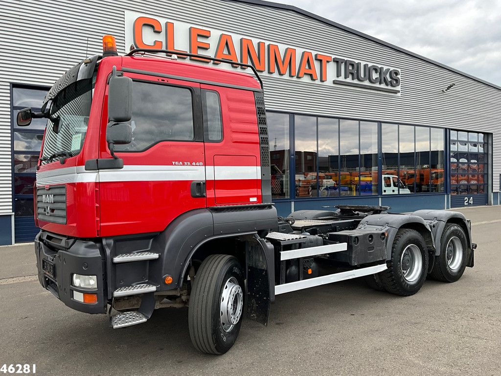 MAN TGA 33.440 6x4 Manual Full steel Kipper 12m³ Just 205.947 km!