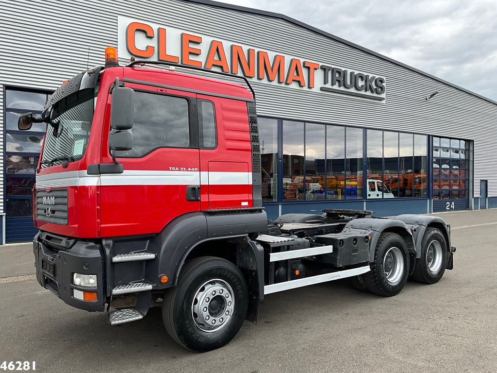 MAN TGA 33.440 6x4 Manual Full steel Kipper 12m³ Just 205.947 km!