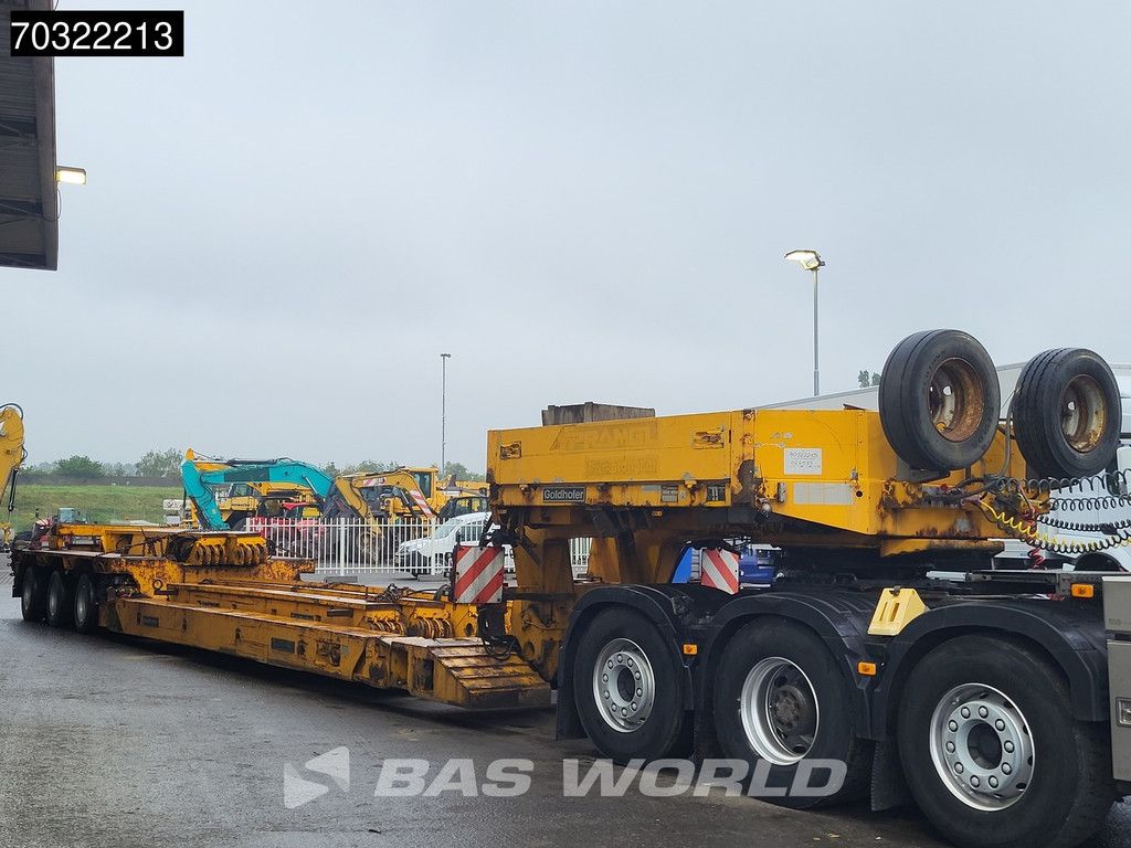 Goldhofer STZ-VKL-3-35/80A Extendable Gooseneck