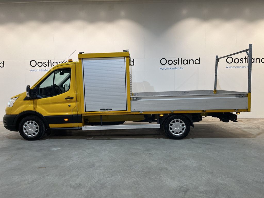 Ford Transit 350 2.0 TDCI L4H1 Trend 130 PK RWD Open Laadbak / Euro 6 / Airco / Trekhaak 3.000 KG / Cruise Control /
