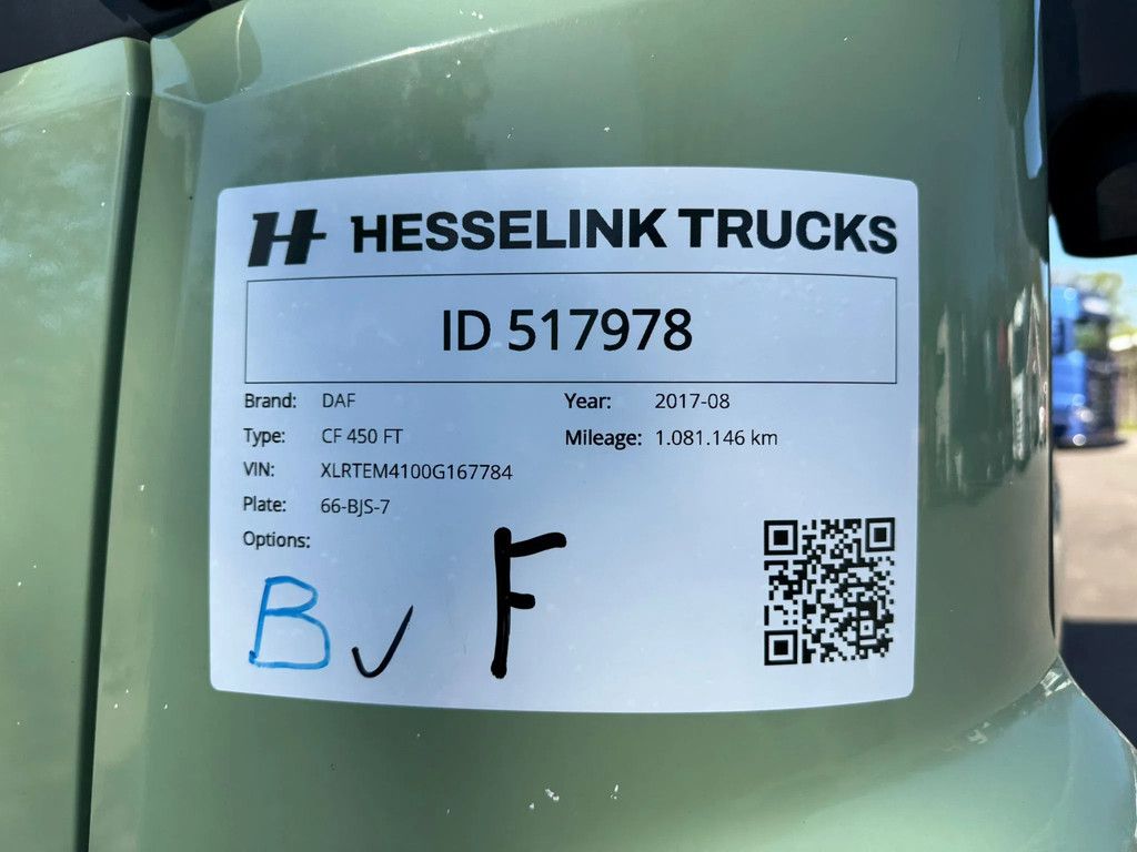 DAF CF 450 4X2 Space Cab LED NL truck