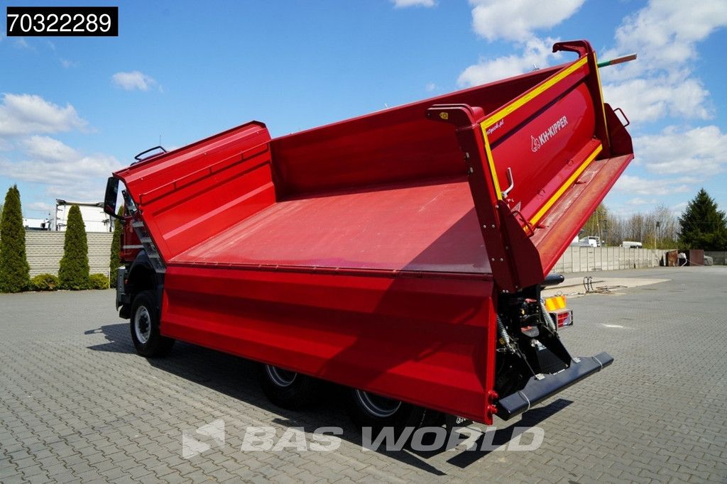 MAN TGS 33.480 6X6 NEW! 6x6 13m3 2-way tipper Steel suspension Big-Axle Euro 6