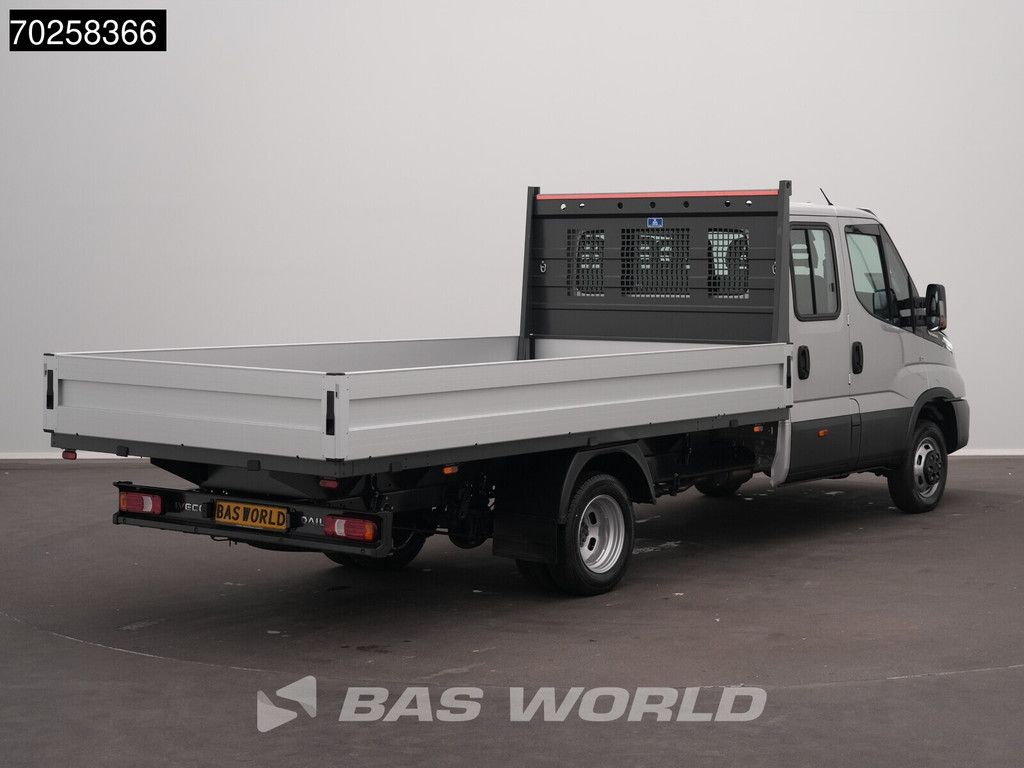 Iveco Daily 35C21 BPM VRIJ! 3.0L Automaat 210PK 2025-Model Open laadbak Dubbel Cabine Dubbellucht CarPlay ACC LED 3,5T Trekvermogen Euro6 Pritsche Pickup Klima DOKA