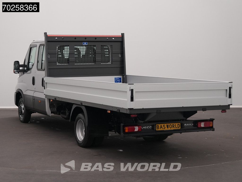 Iveco Daily 35C21 BPM VRIJ! 3.0L Automaat 210PK 2025-Model Open laadbak Dubbel Cabine Dubbellucht CarPlay ACC LED 3,5T Trekvermogen Euro6 Pritsche Pickup Klima DOKA