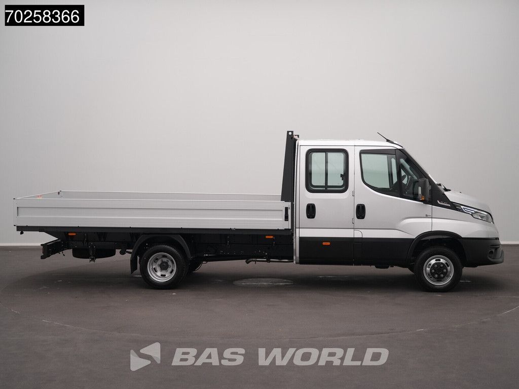 Iveco Daily 35C21 BPM VRIJ! 3.0L Automaat 210PK 2025-Model Open laadbak Dubbel Cabine Dubbellucht CarPlay ACC LED 3,5T Trekvermogen Euro6 Pritsche Pickup Klima DOKA