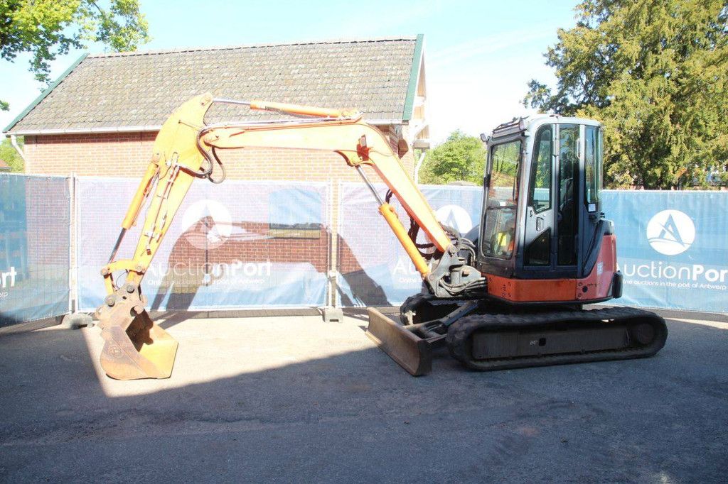 Rupsgraafmachine Hitachi Zaxis ZX50U-2CLR Diesel 29.8kW 2008