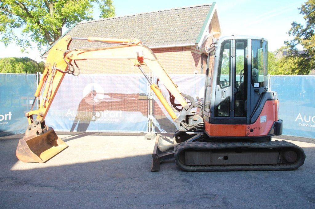 Rupsgraafmachine Hitachi Zaxis ZX50U-2CLR Diesel 29.8kW 2008