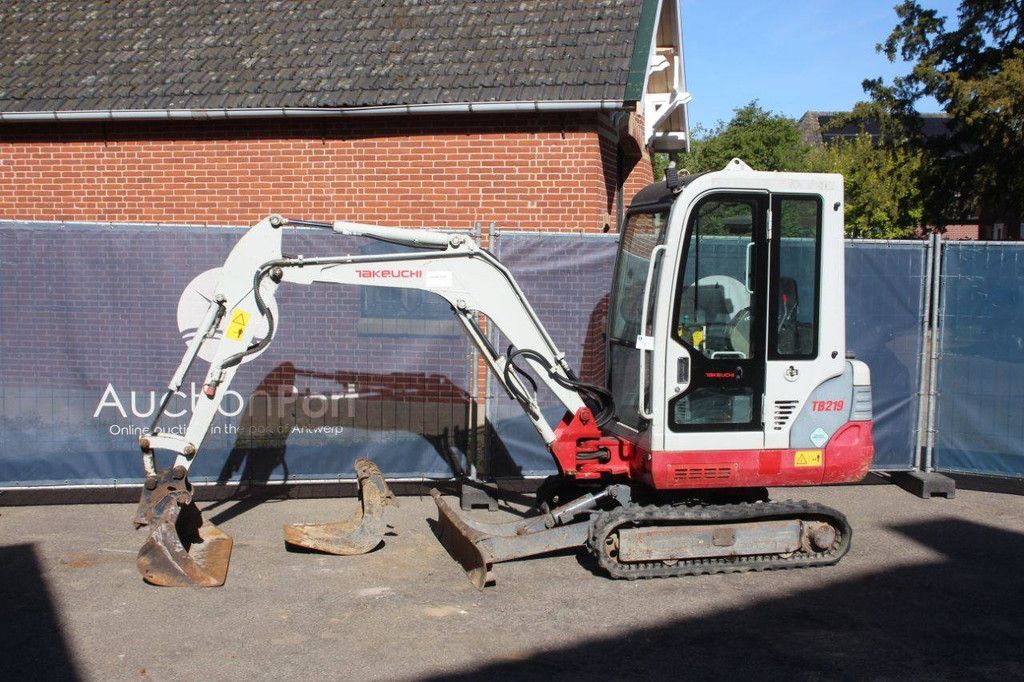Minigraver Takeuchi TB219 Diesel 12kW 2014