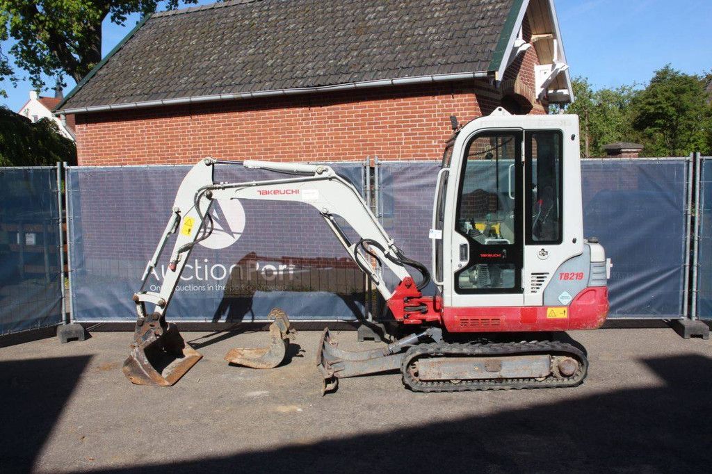 Minigraver Takeuchi TB219 Diesel 12kW 2014