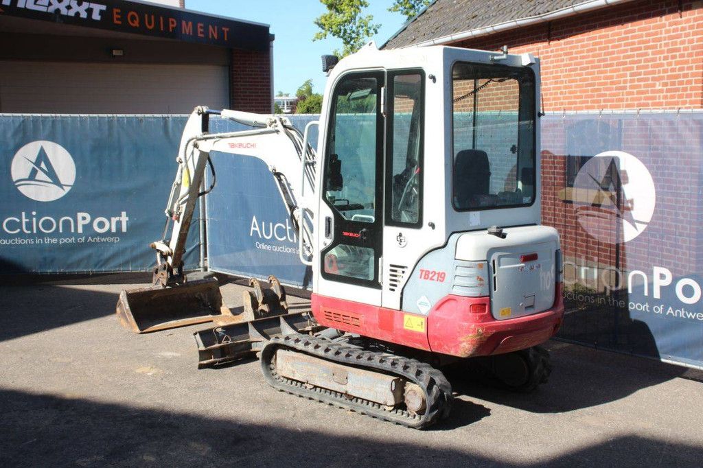 Minigraver Takeuchi TB219 Diesel 12kW 2014