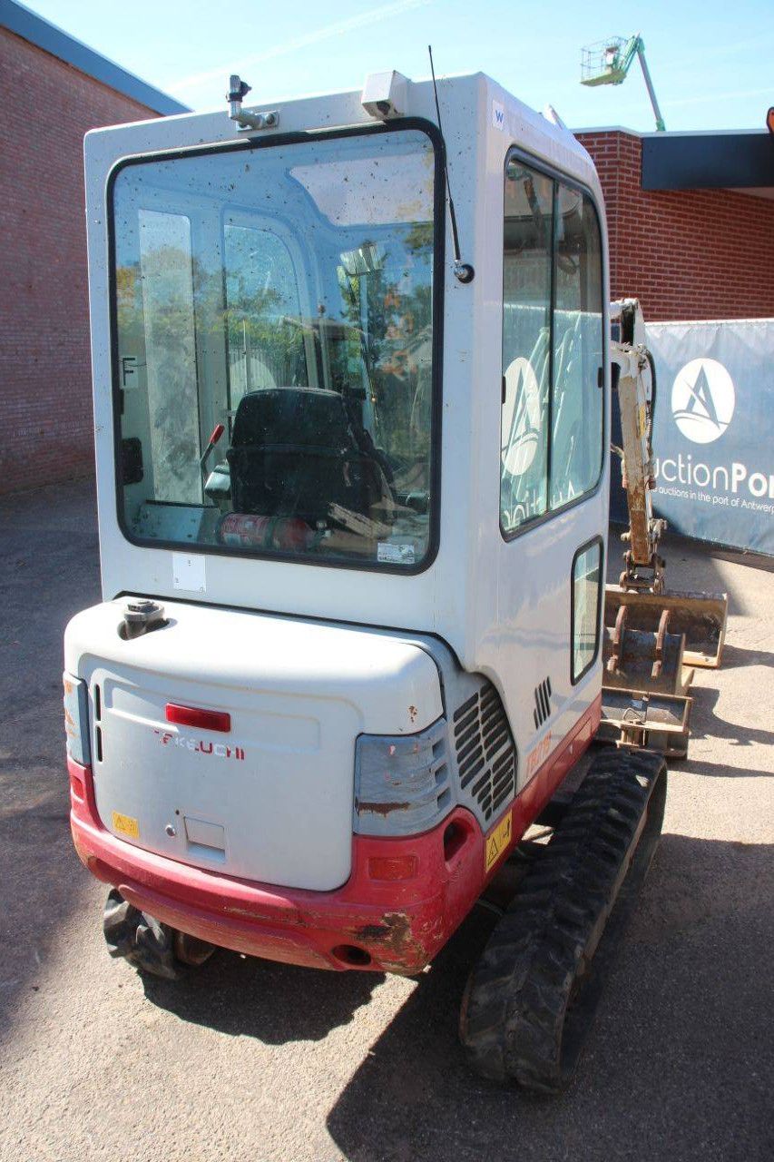 Minigraver Takeuchi TB219 Diesel 12kW 2014