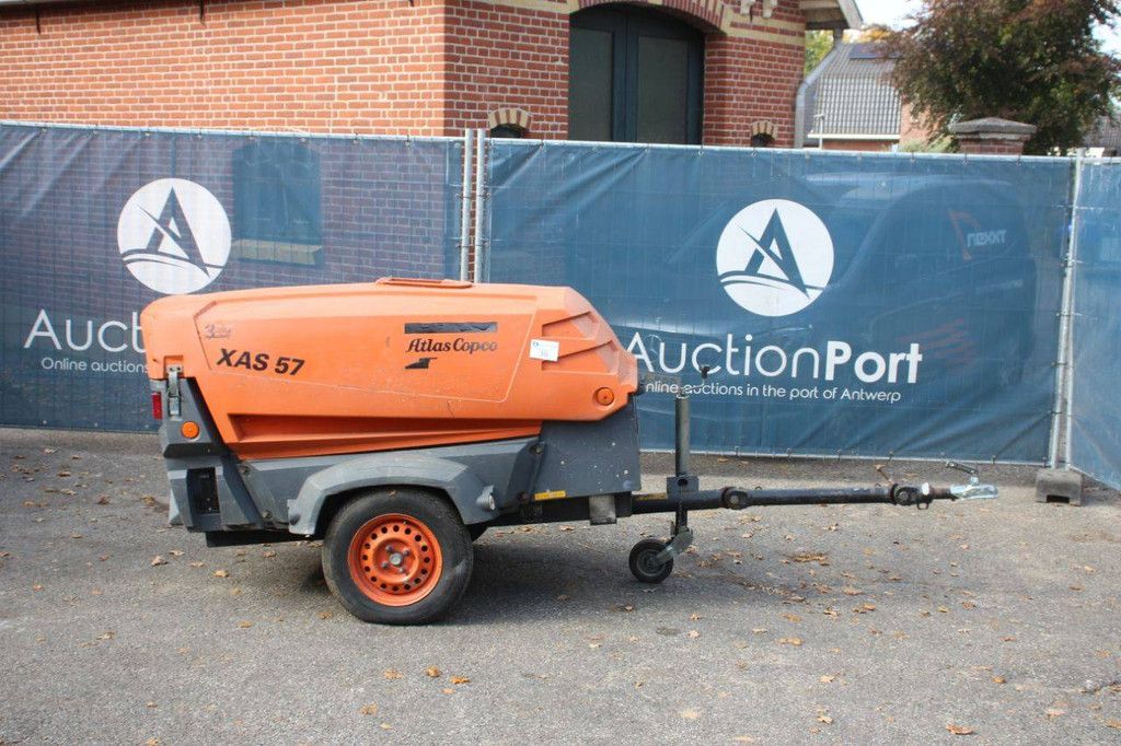 Kompressor Atlas Copco XAS57DD Diesel 7 bar 2008
