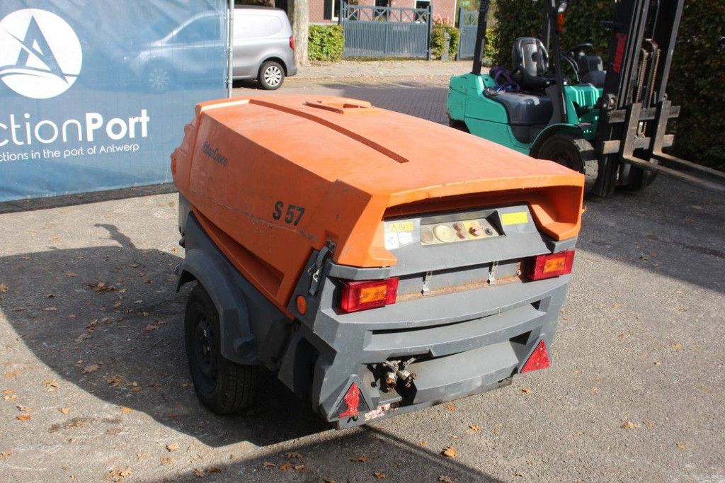 Kompressor Atlas Copco XAS57DD Diesel 7 bar 2008