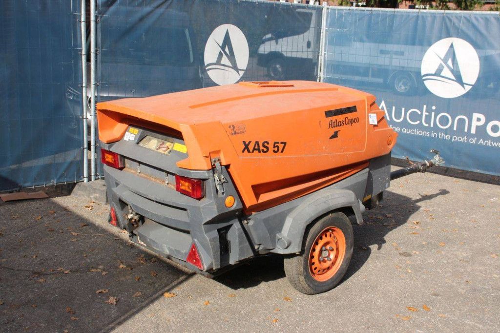 Kompressor Atlas Copco XAS57DD Diesel 7 bar 2008