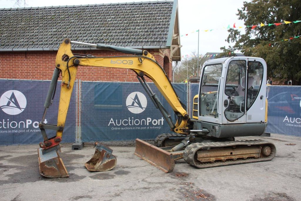 Neuson 6003 RD Diesel Crawler Excavator 2006