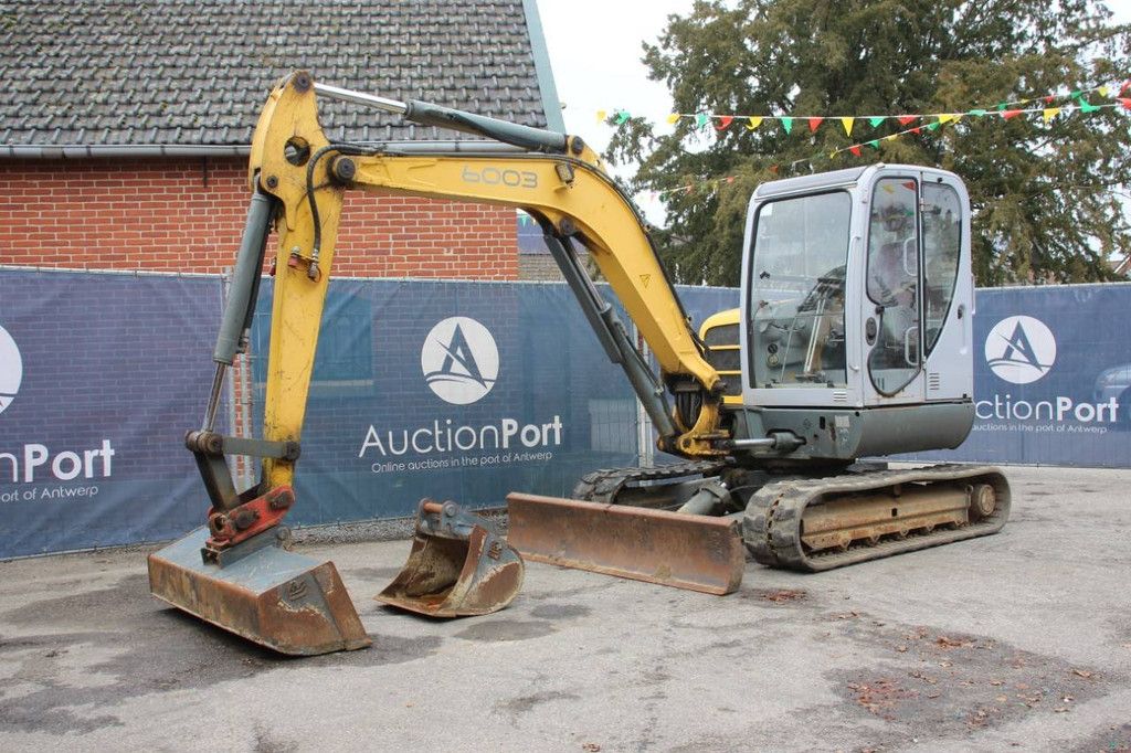 Neuson 6003 RD Diesel Crawler Excavator 2006