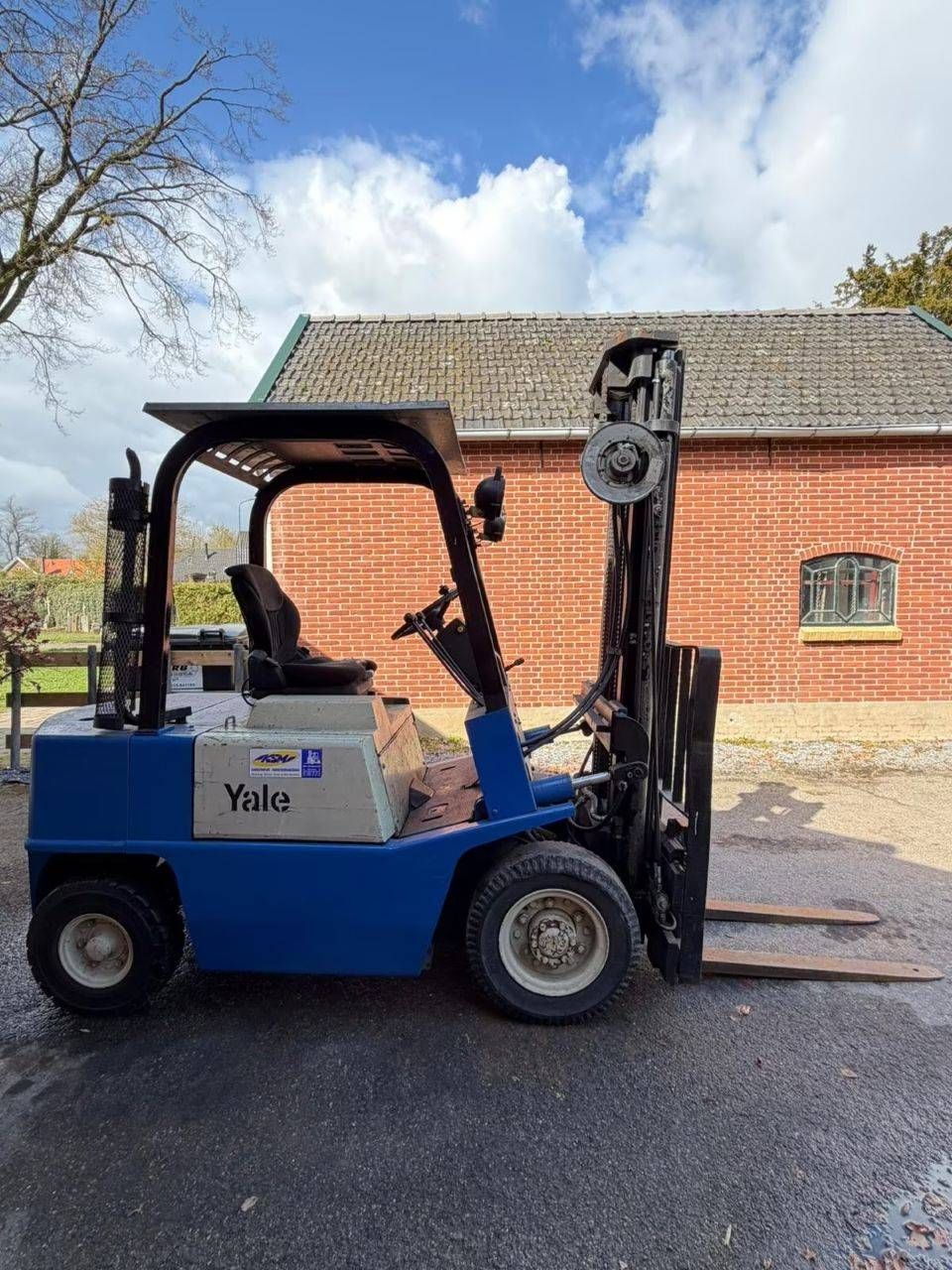 Forklift Yale GDP050RC Diesel 2500kg 1985