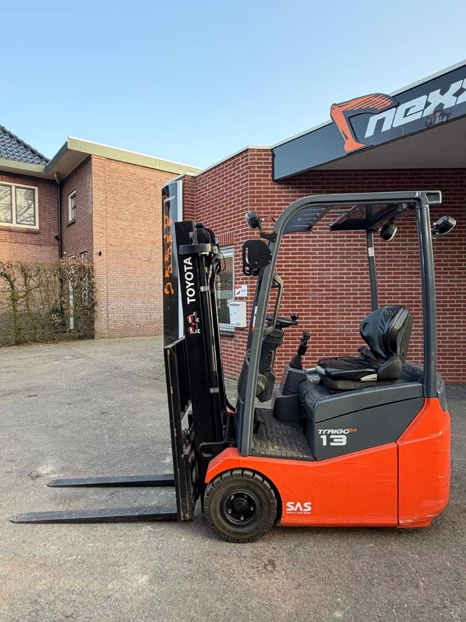 Heftruck Toyota 7FBEST13 Elektrisch 1250kg 4.31m 2015