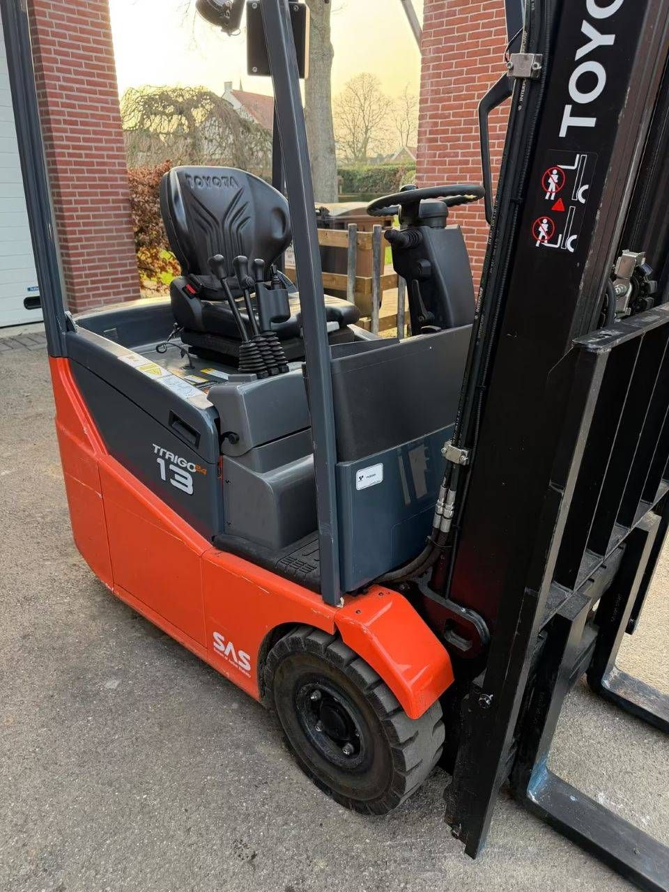 Heftruck Toyota 7FBEST13 Elektrisch 1250kg 4.31m 2015