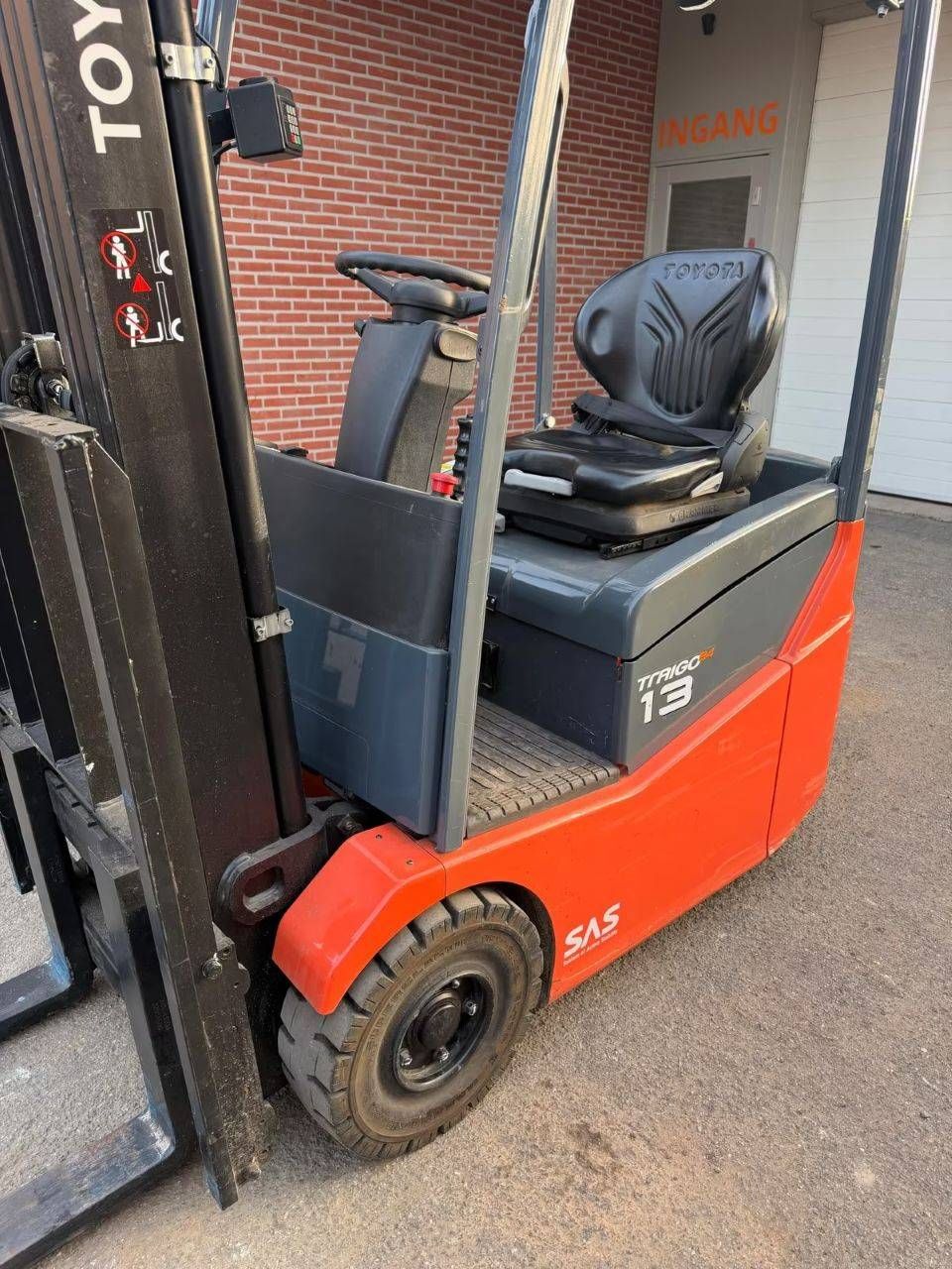 Heftruck Toyota 7FBEST13 Elektrisch 1250kg 4.31m 2015