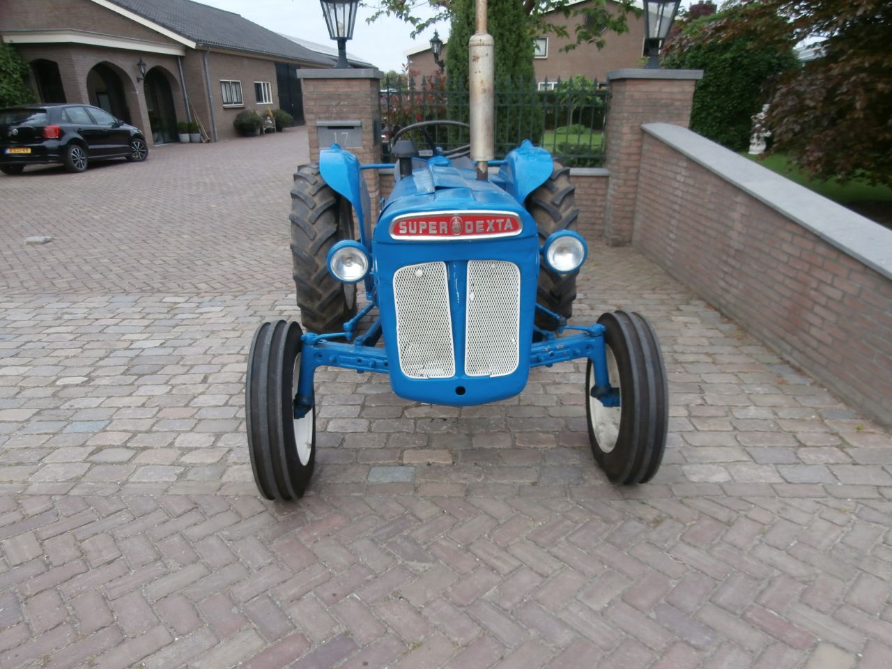 FordsonSuper Dexta 1958 doordraaiende aftakas kenteken opknapper