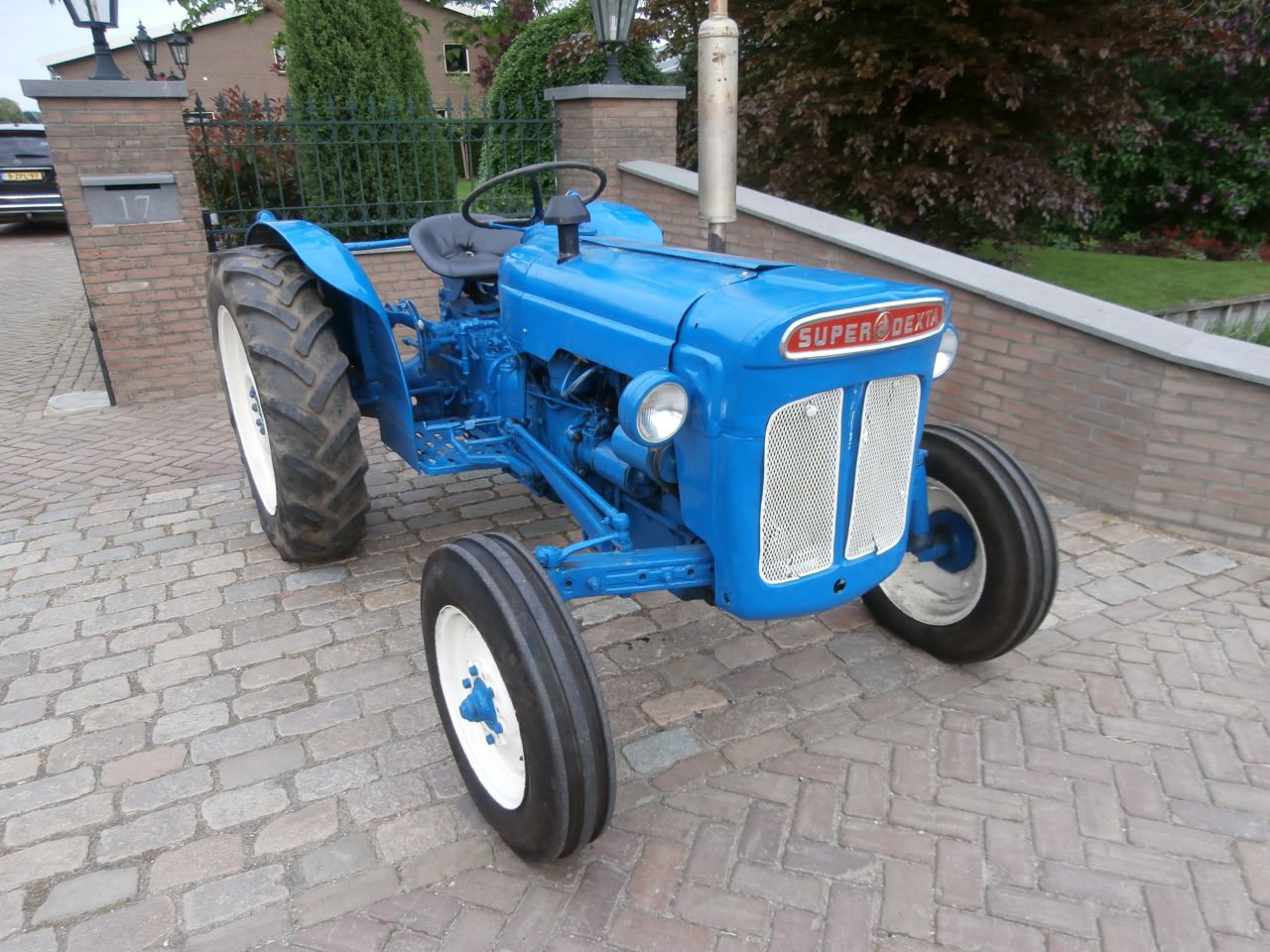 FordsonSuper Dexta 1958 doordraaiende aftakas kenteken opknapper