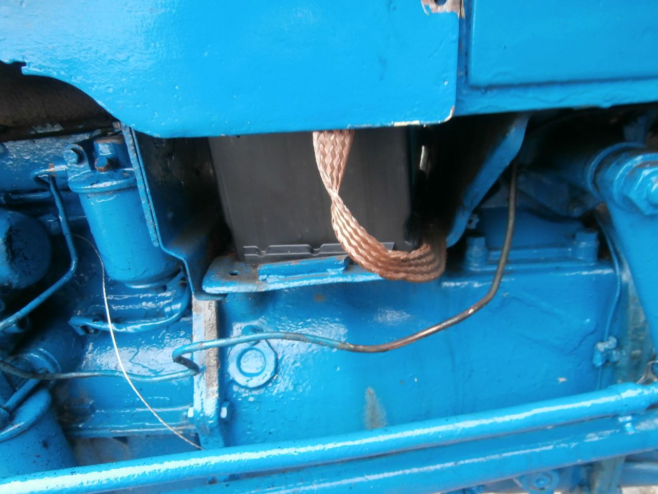 FordsonSuper Dexta 1958 doordraaiende aftakas kenteken opknapper
