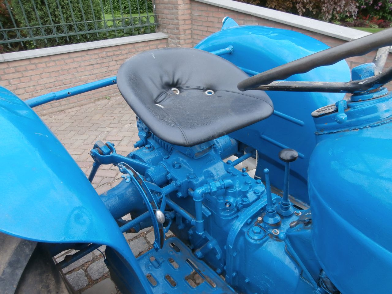 FordsonSuper Dexta 1958 doordraaiende aftakas kenteken opknapper