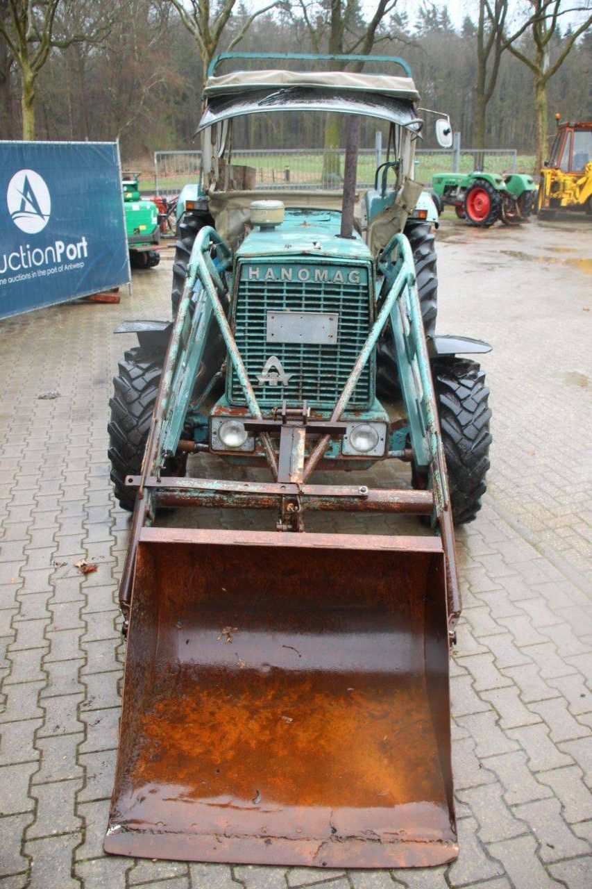 Hanomag Brillant 601 Diesel 58 PS Traktor mit Frontlader