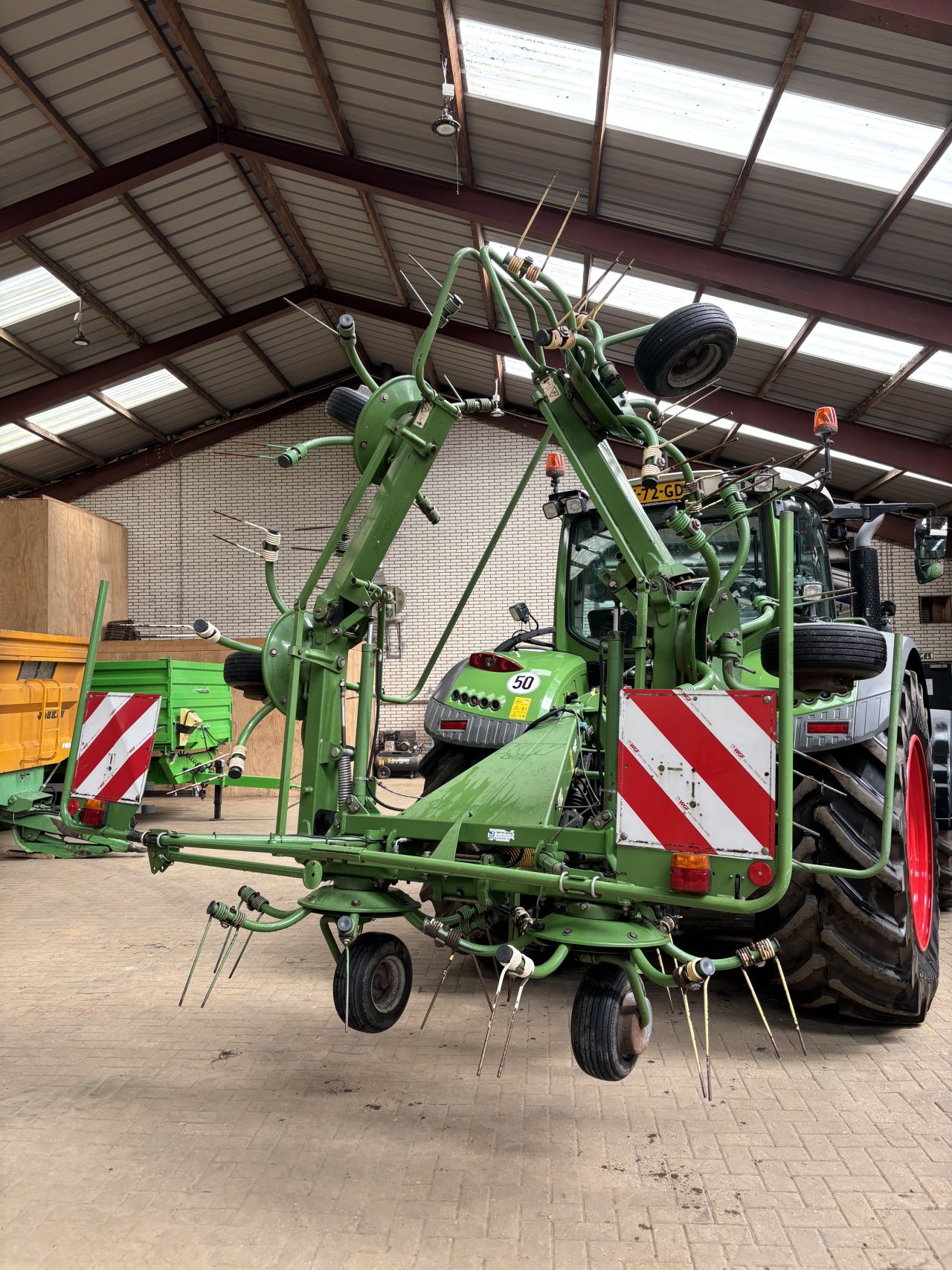 Krone KW 6.72 schudder heuwender