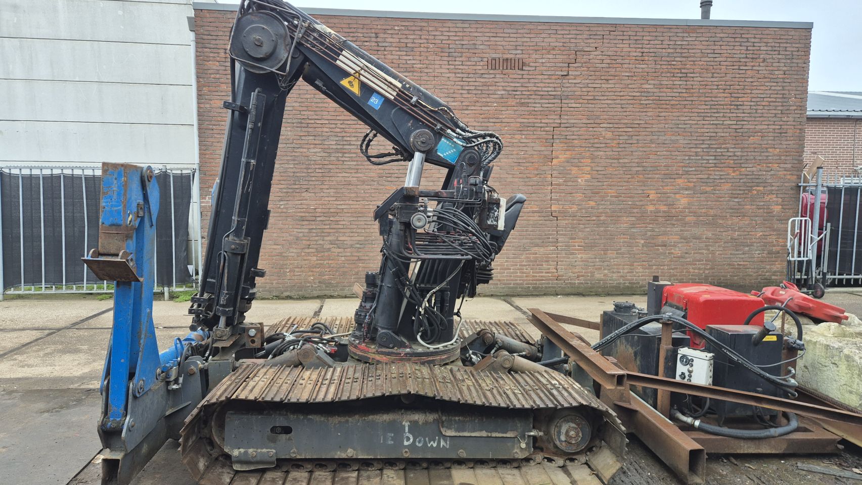 Kraan op Rupsen 23Ton meter