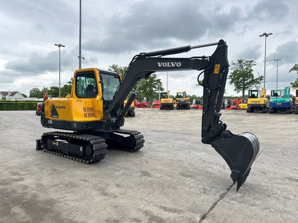 Crawler excavator Volvo EC55B Diesel 2012