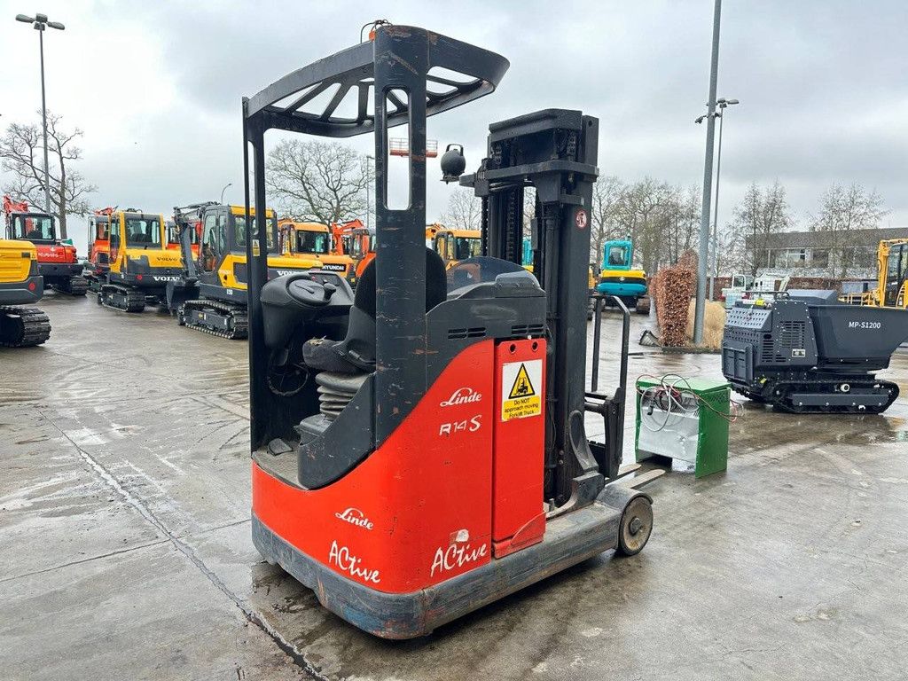 Linde R14 Electric Reach Truck 1400kg 2007