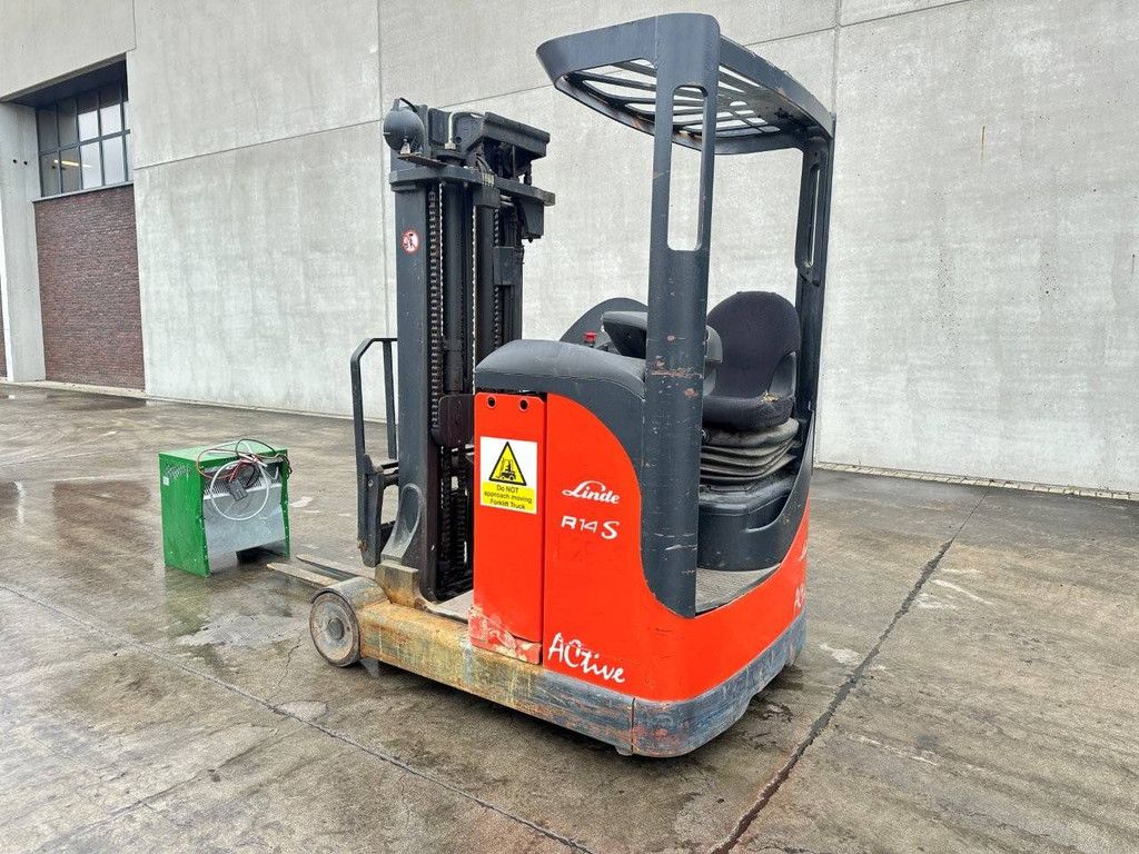 Linde R14 Electric Reach Truck 1400kg 2007