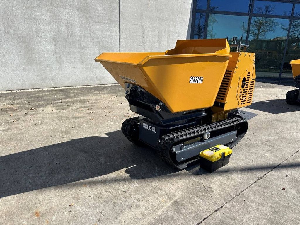 Tracked Dumper SDLOOL SL1200 Petrol 2026 New with Hydraulic/Rotating Tipping Bucket