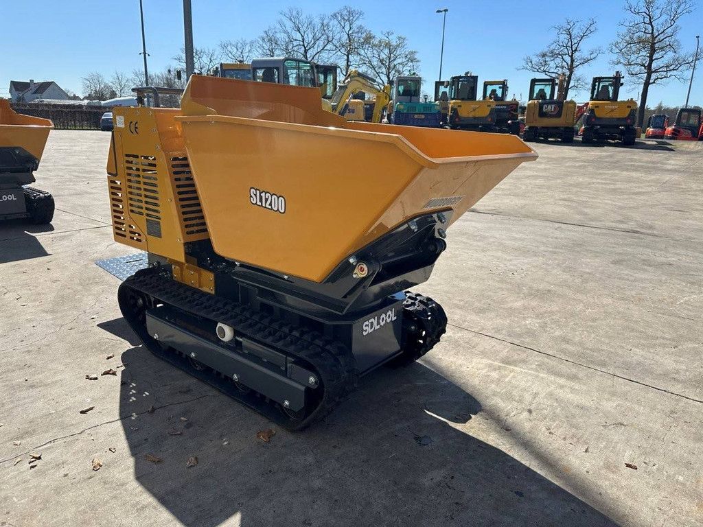 Tracked Dumper SDLOOL SL1200 Petrol 2026 New with Hydraulic/Rotating Tipping Bucket