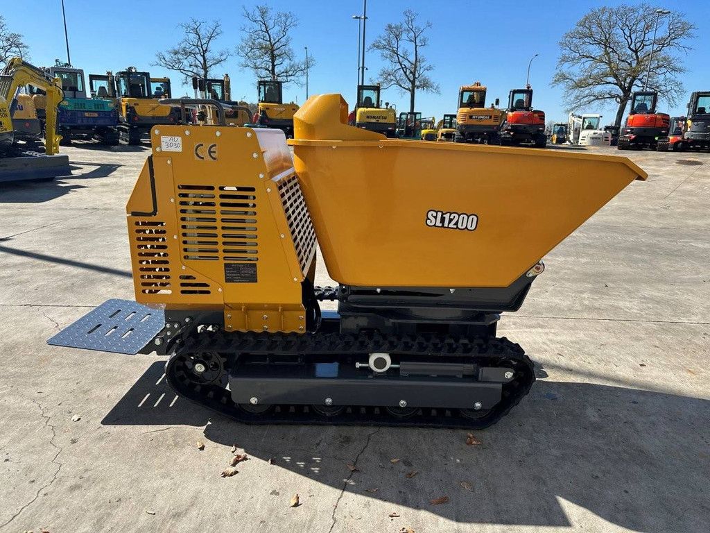 Tracked Dumper SDLOOL SL1200 Petrol 2026 New with Hydraulic/Rotating Tipping Bucket