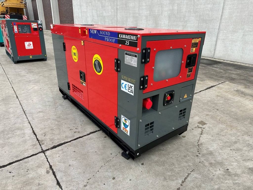 Generator Kawakenki KK25-III-SSS Diesel 25kVA 2025 New